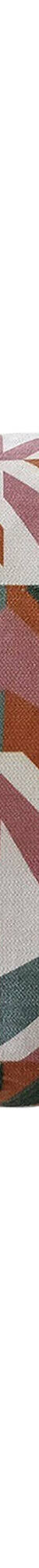 Rechthoekig kussen in velours met geometrische print (veelkleurig) Rechthoekig kussen in velours met geometrische print (veelkleurig)